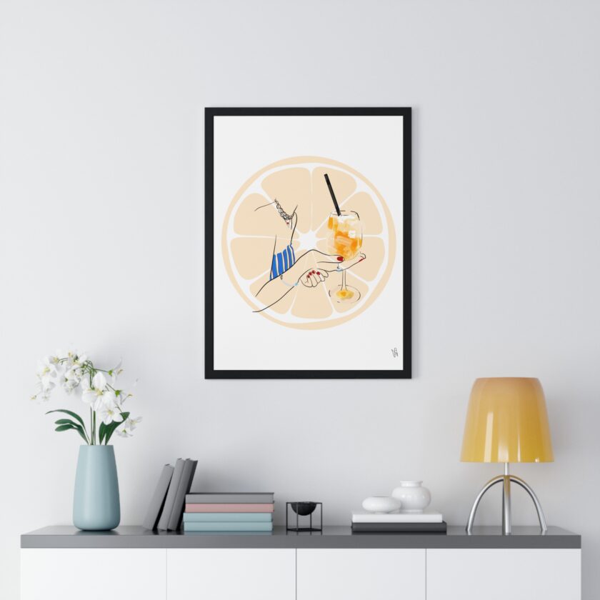 Mimosa in Dubrovnik Poster, Framed - Image 8