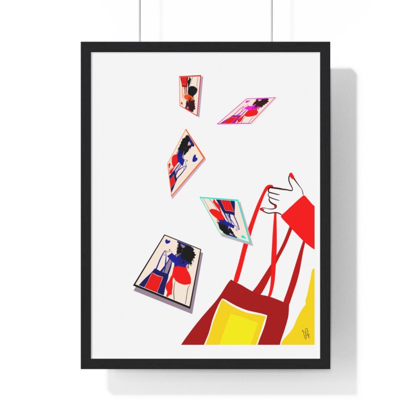 Memory Cards Poster, Framed - Image 7
