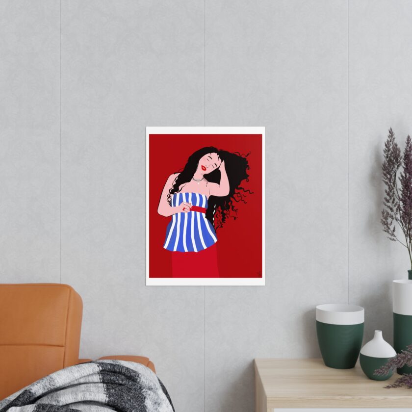 Salty Hair Poster - Image 2