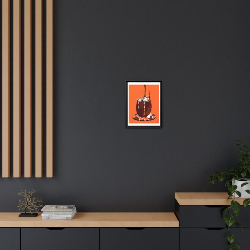 Hot Chocolate Canvas, Framed - Image 8