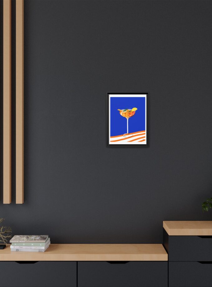 Apple Cider Canvas, Framed