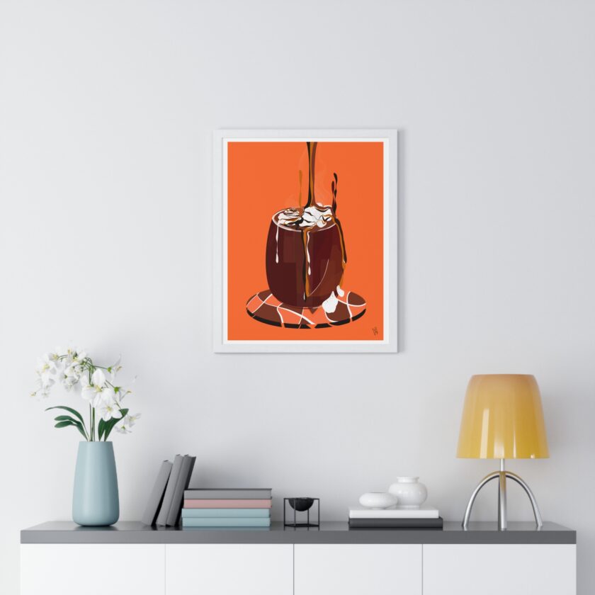 Hot Chocolate Poster, Framed - Image 23