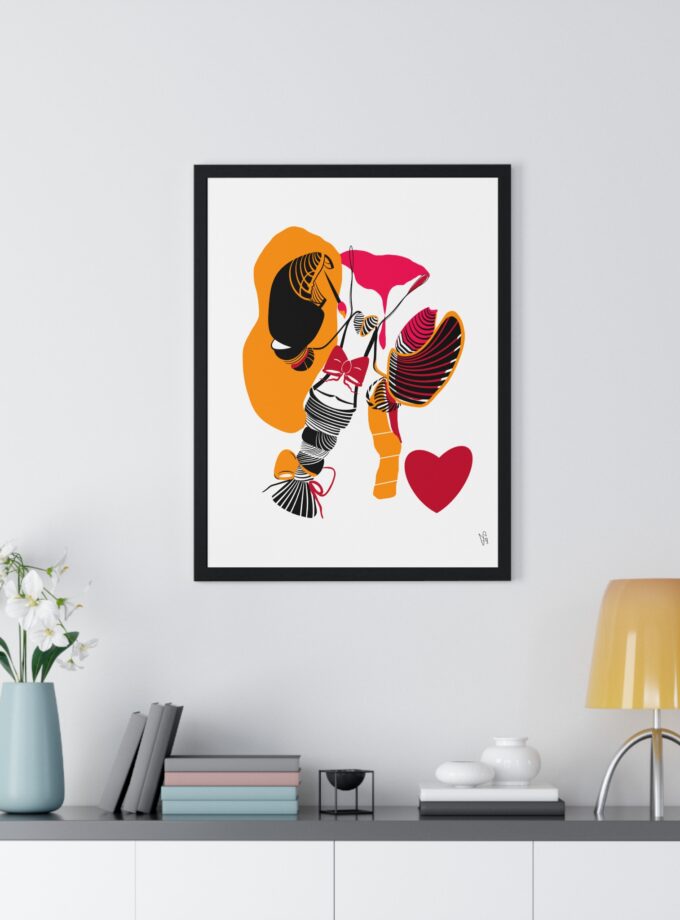 El Maestro Poster, Framed