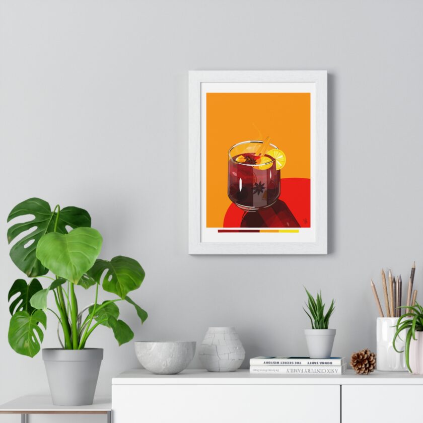Mulled Wine Poster, Framed - Image 17