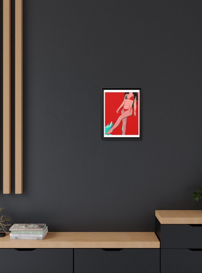 Budva Canvas, Framed