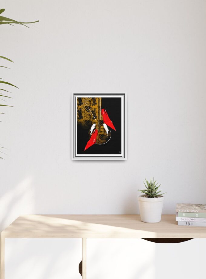 Birds Of A Feather Canvas, Framed