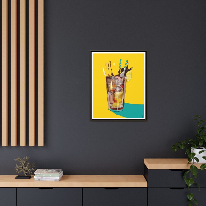 Splash Canvas, Framed - Image 68