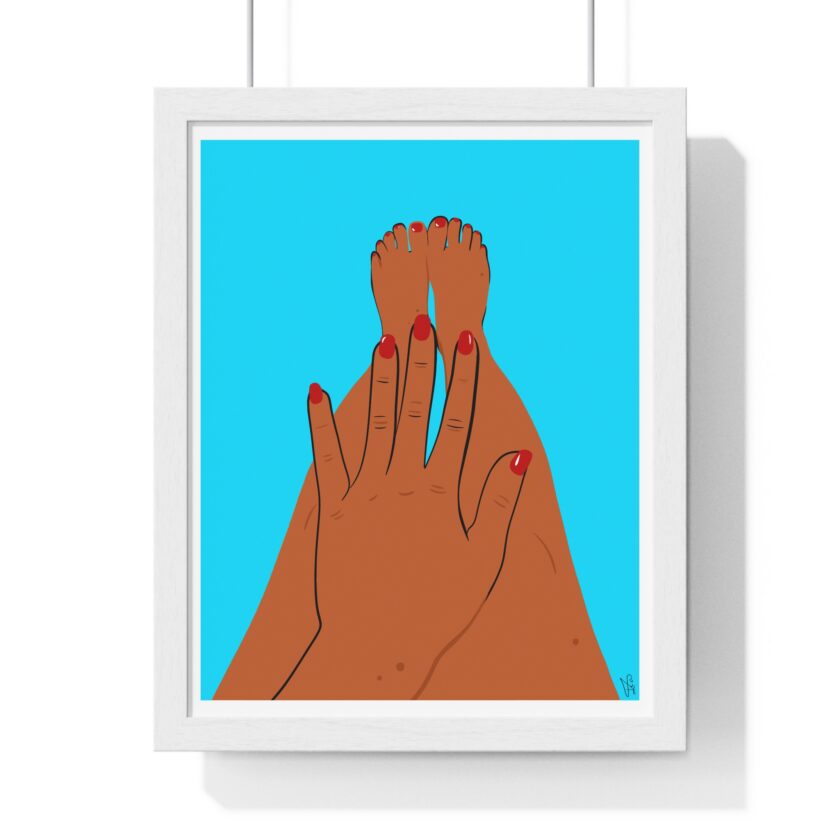 Sky Polish Poster, Framed - Image 4