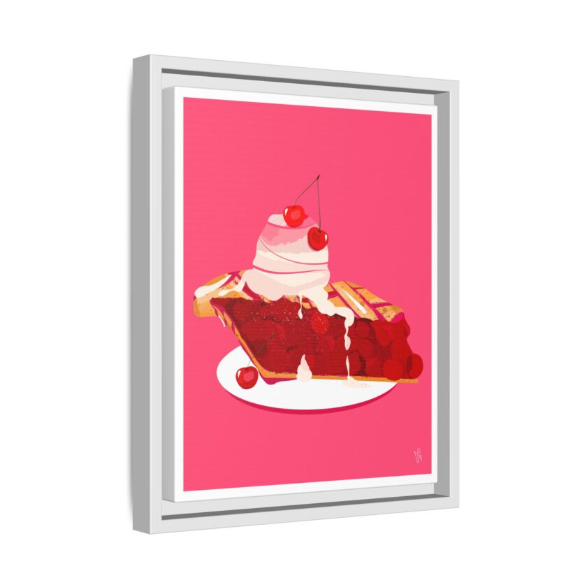Cherry Pie Canvas, Framed - Image 26