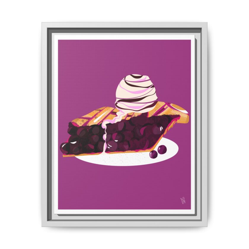 Blueberry Pie Canvas, Framed - Image 25