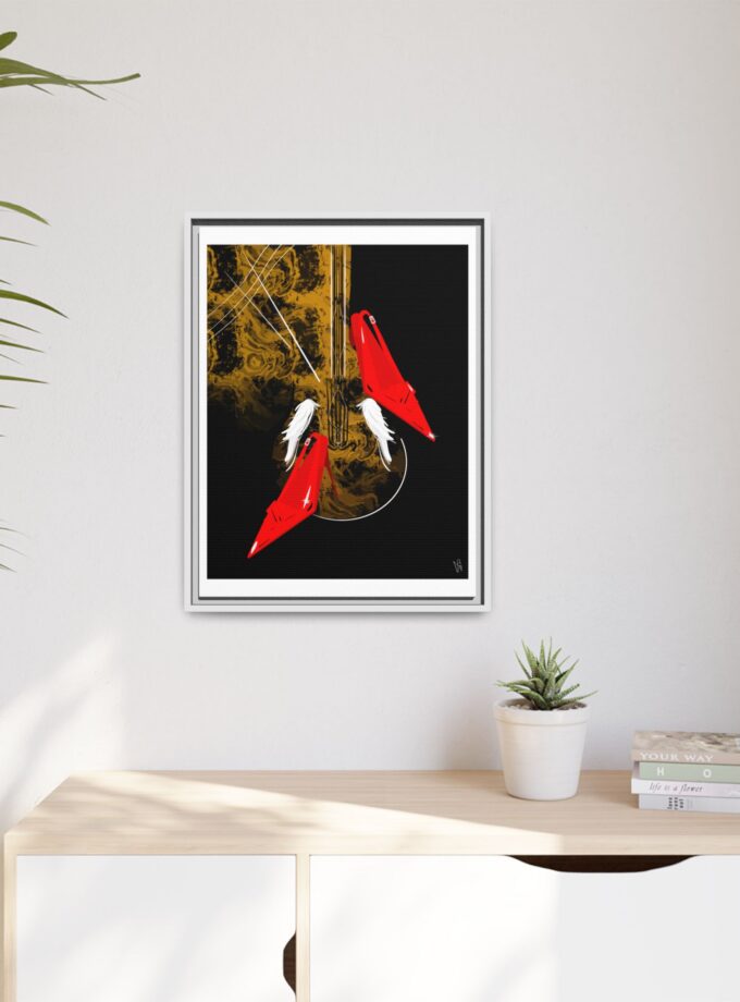 Birds Of A Feather Canvas, Framed