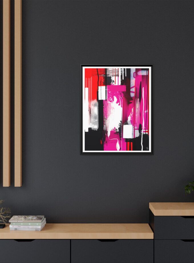 End Of Grieving Canvas, Framed