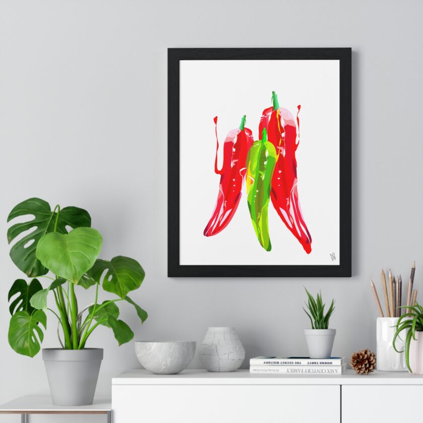 You Are Fire Poster, Framed - Image 2