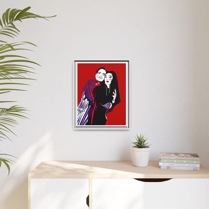 90' Bloody Halloween Canvas, Framed - Image 43