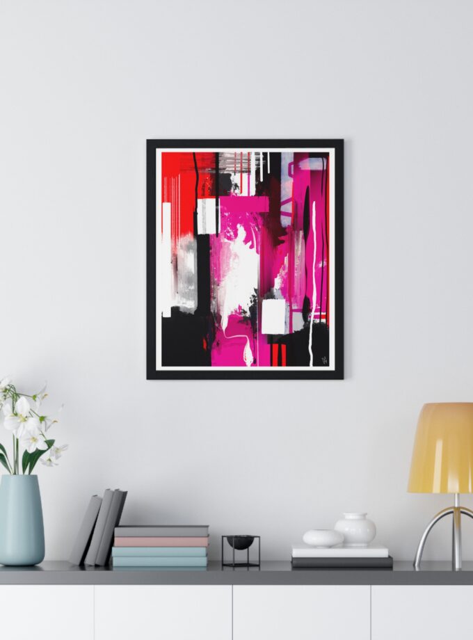 End Of Grieving Poster, Framed