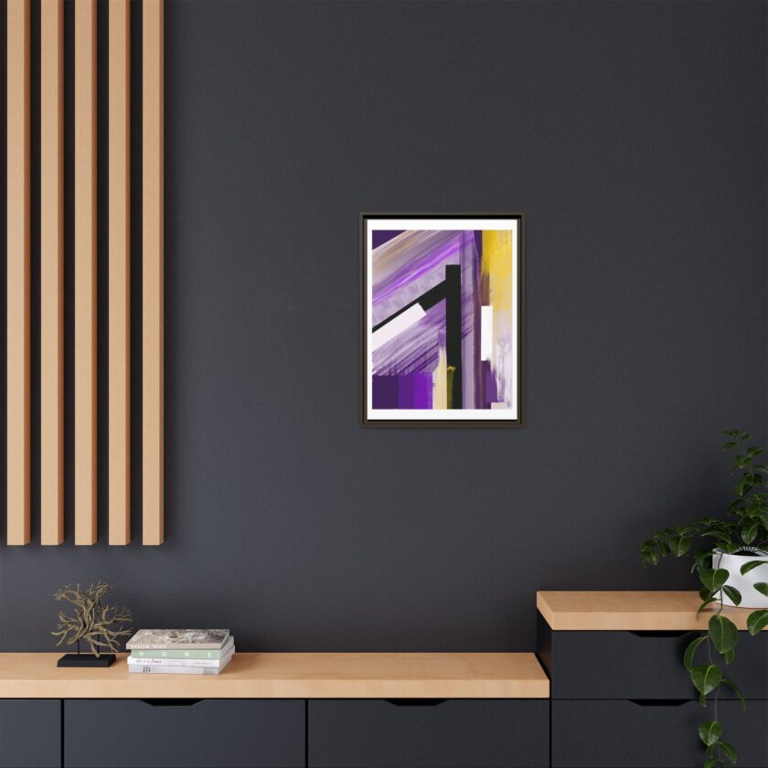 Lilac Canvas, Framed - Image 48