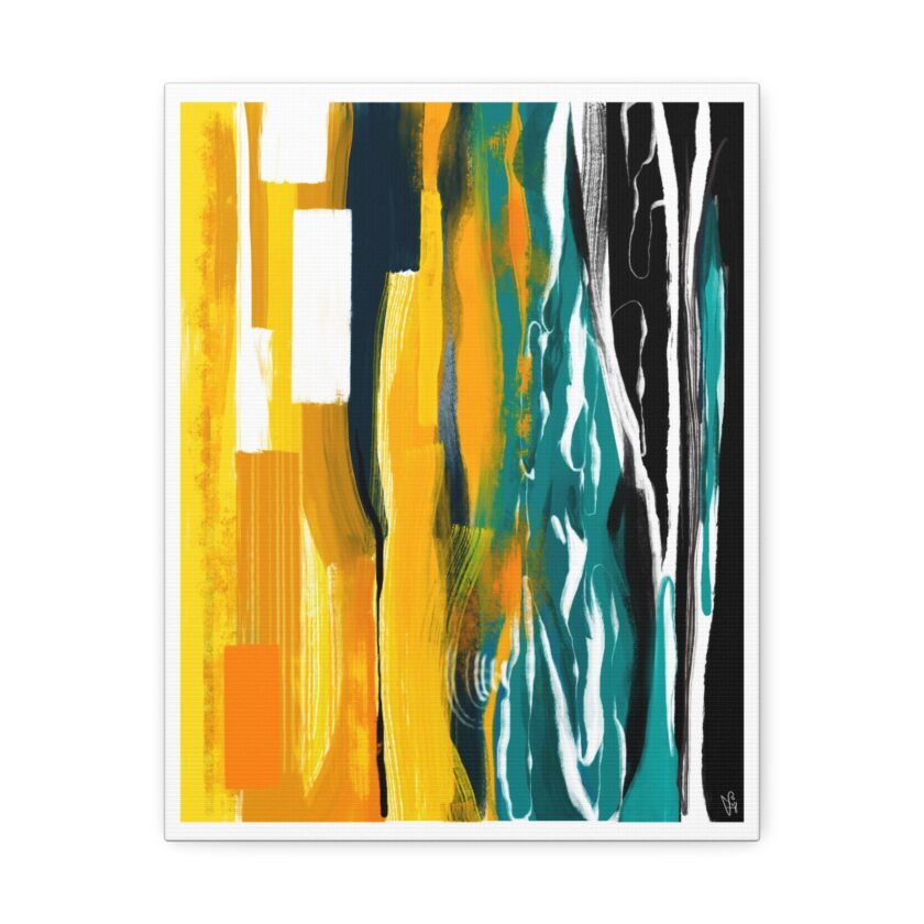 Midnight Swim Canvas