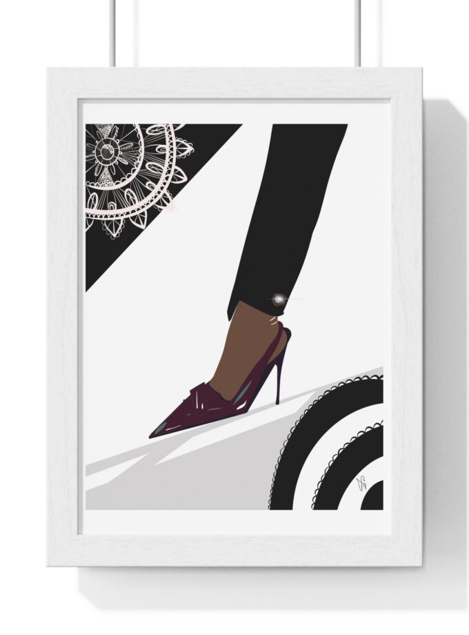 Preety Woman Poster, Framed