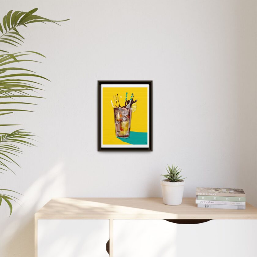 Splash Canvas, Framed - Image 31