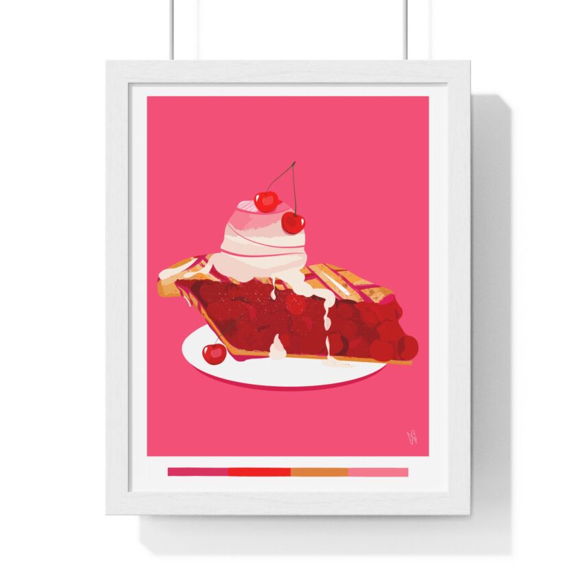 Cherry Pie Poster, Framed - Image 4