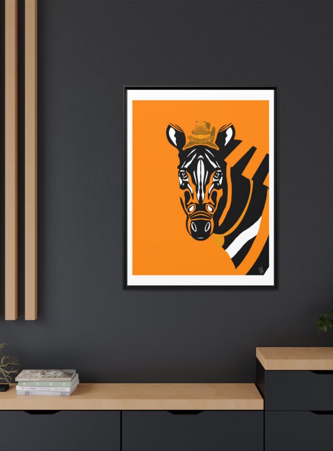 Savanna Canvas, Framed