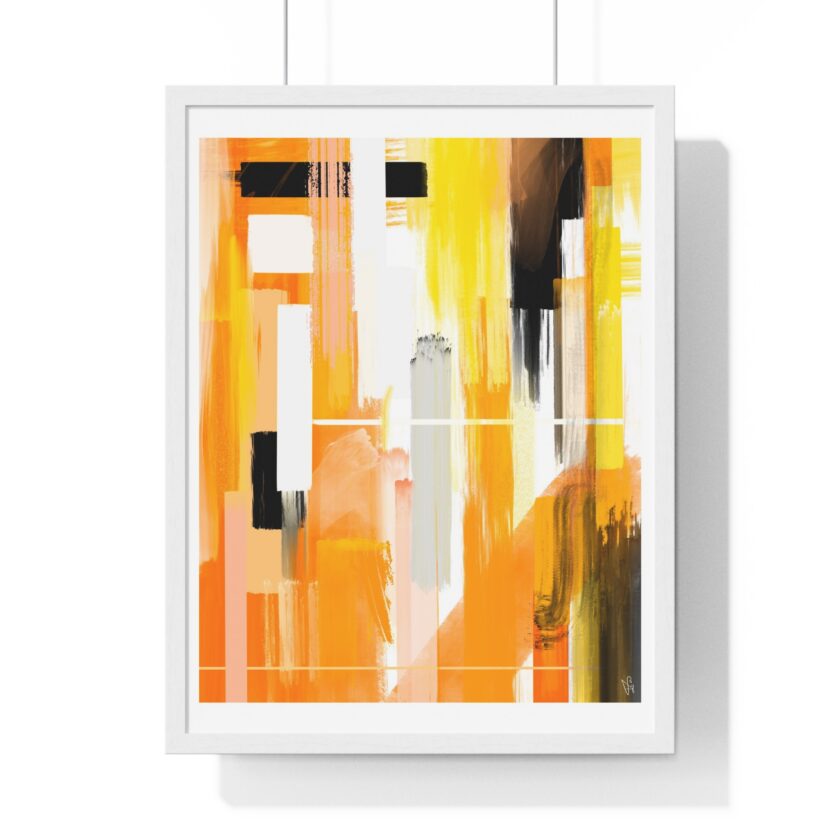 Liquid Gold Poster, Framed - Image 10