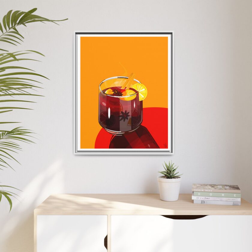 Mulled Wine Canvas, Framed - Image 71