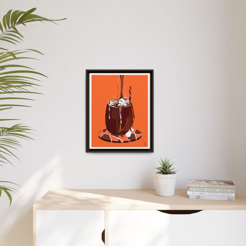Hot Chocolate Canvas, Framed - Image 39