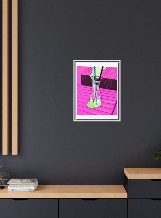 Mojito In Starigrad Canvas, Framed