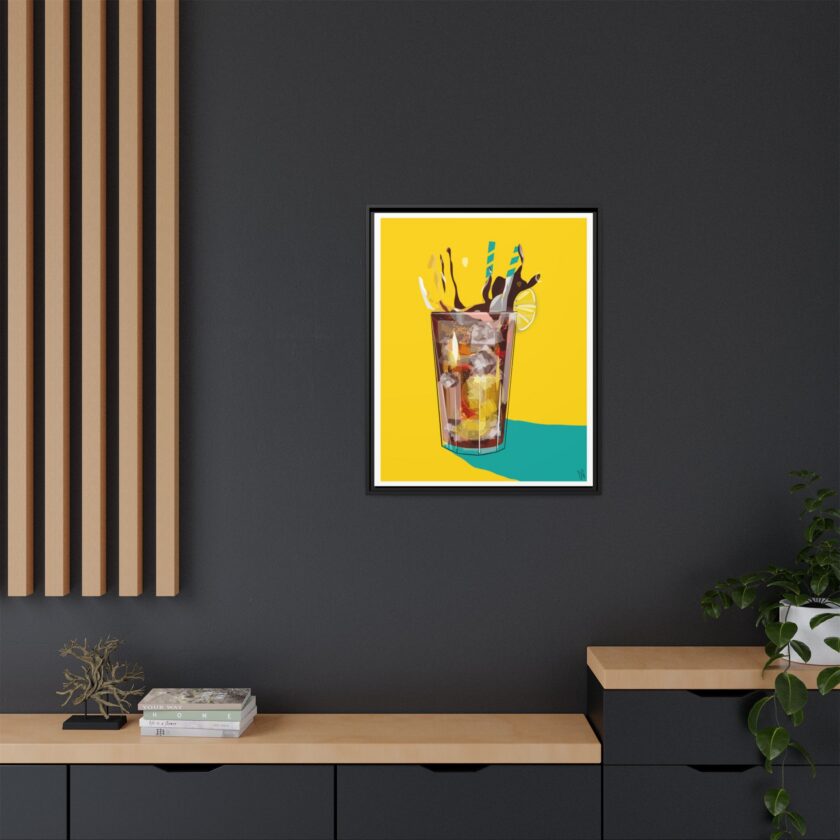 Splash Canvas, Framed - Image 64