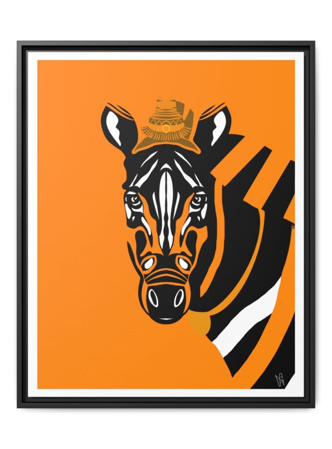 Savanna Canvas, Framed