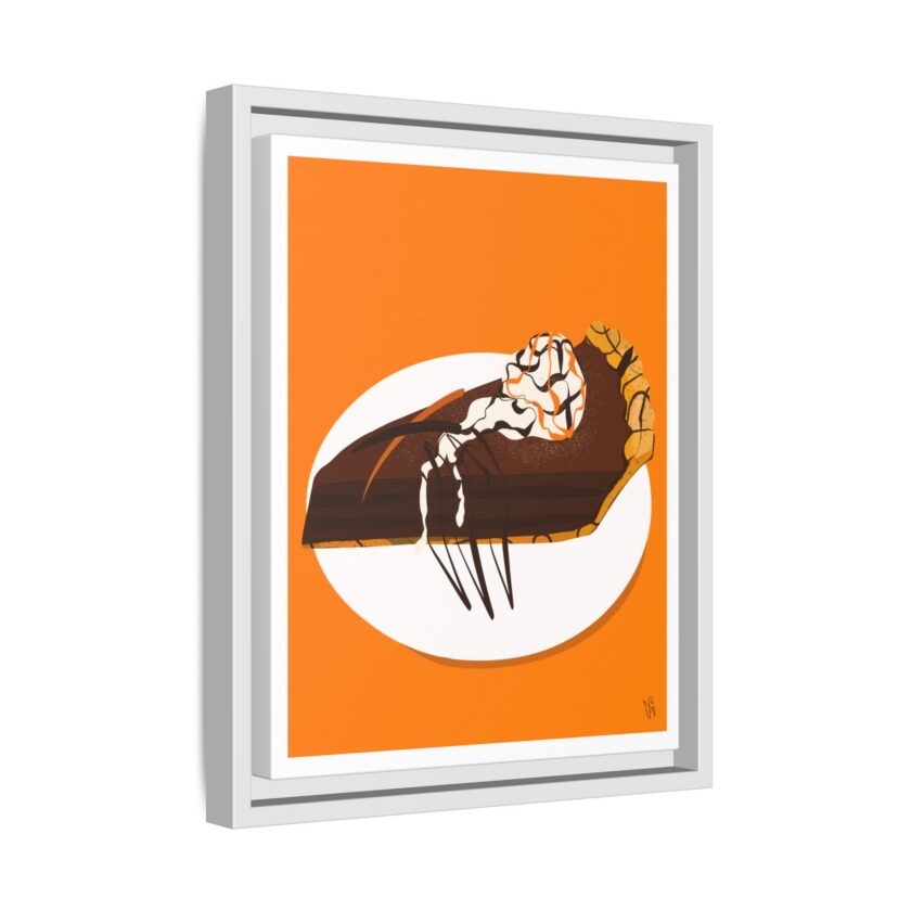 Chocolate Pie Canvas, Framed - Image 26