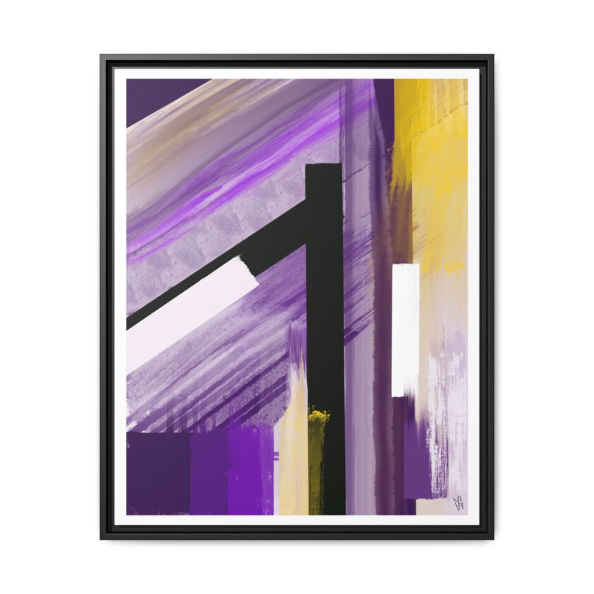 Lilac Canvas, Framed - Image 61
