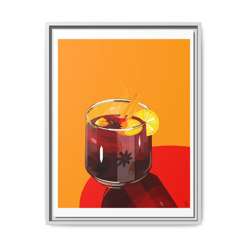 Mulled Wine Canvas, Framed - Image 49