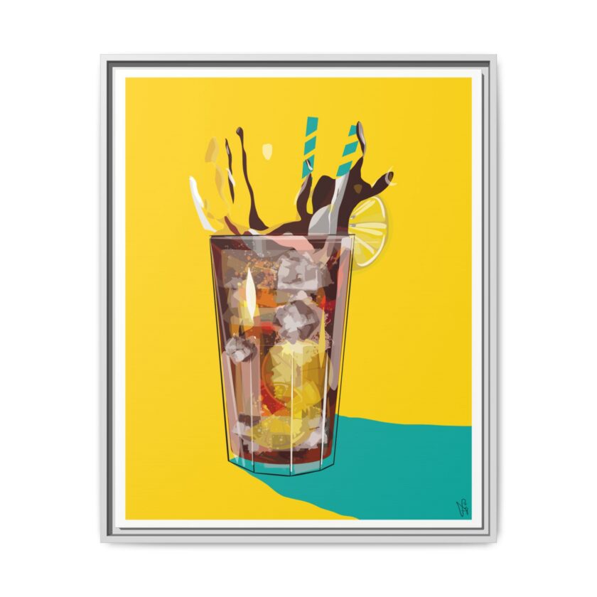 Splash Canvas, Framed - Image 69
