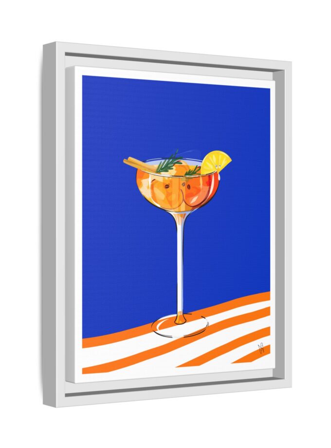 Apple Cider Canvas, Framed