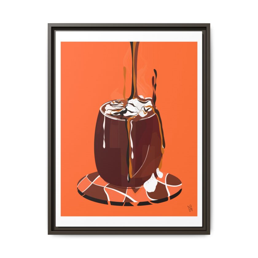 Hot Chocolate Canvas, Framed - Image 45