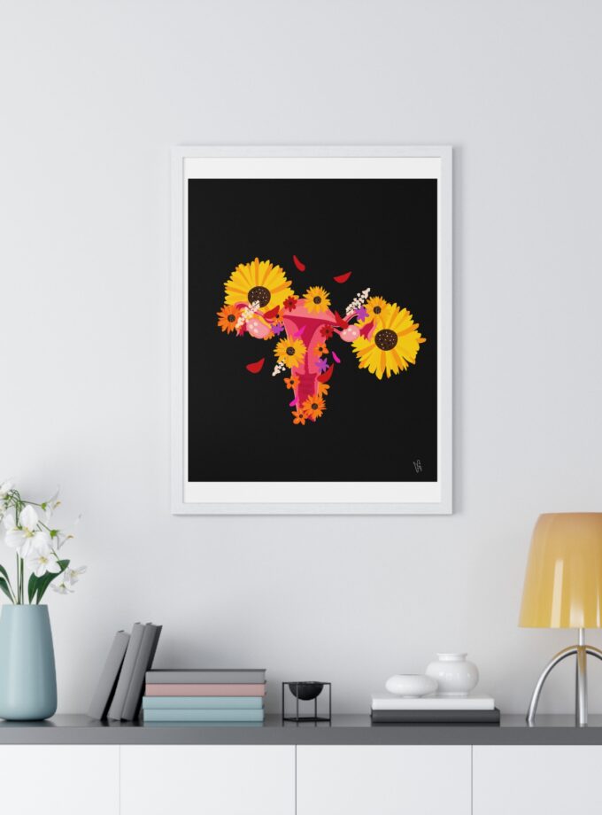 Nature Is Healing Poster, Framed