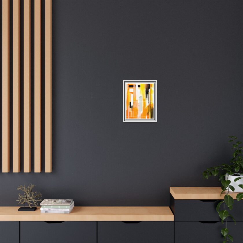Liquid Gold Canvas, Framed - Image 28