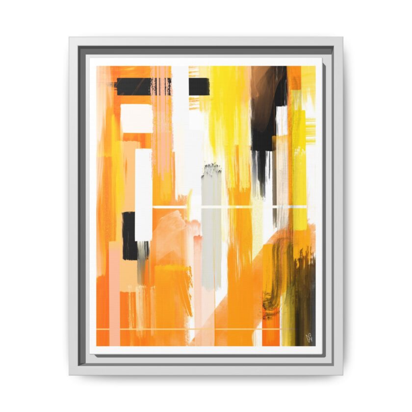 Liquid Gold Canvas, Framed - Image 25