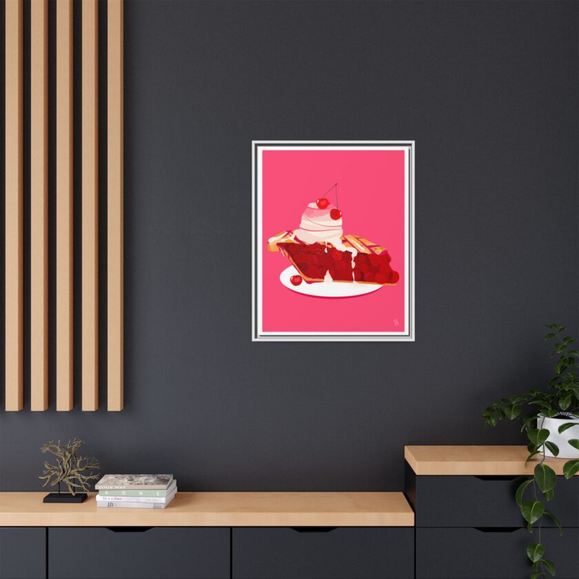 Cherry Pie Canvas, Framed - Image 72