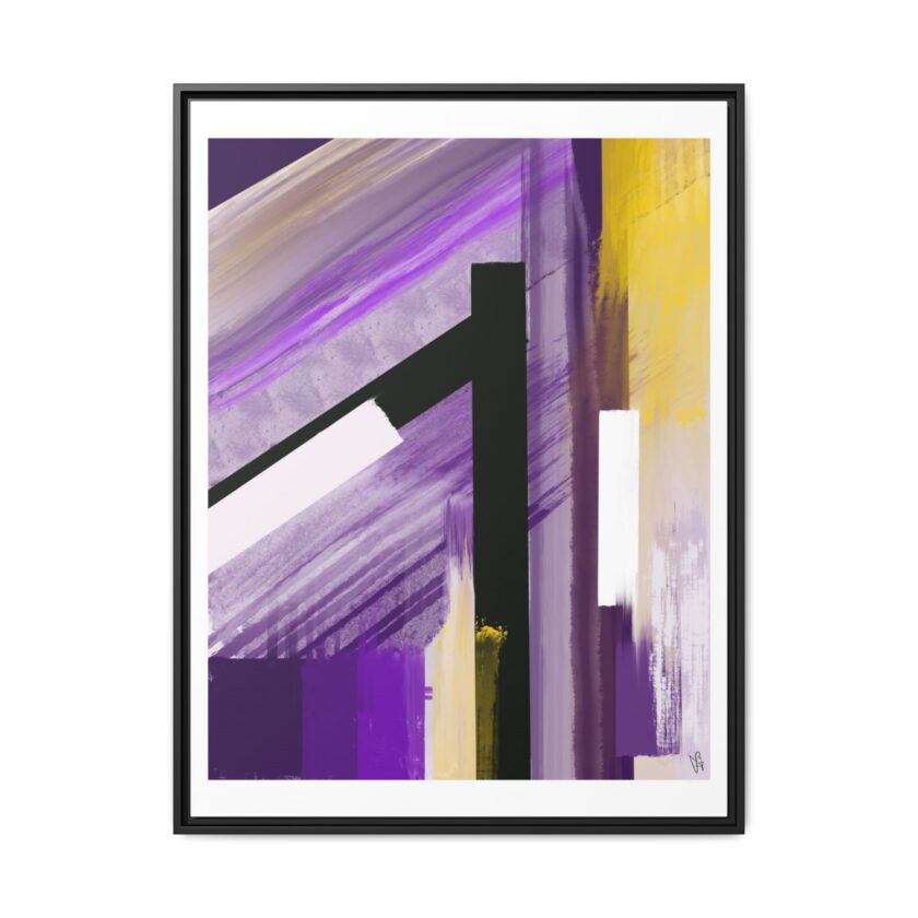 Lilac Canvas, Framed - Image 17