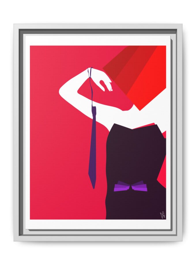 Mistress Canvas, Framed