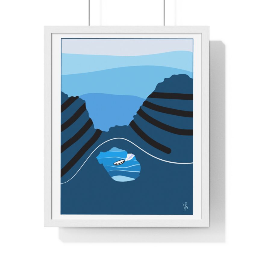 Sky Is Bright Poster, Framed - Image 22