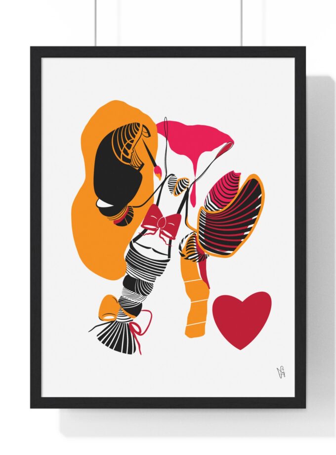 El Maestro Poster, Framed