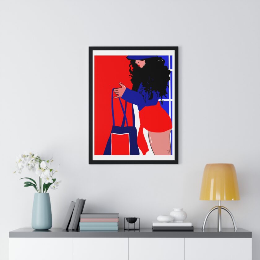 Beach Day Poster, Framed - Image 8