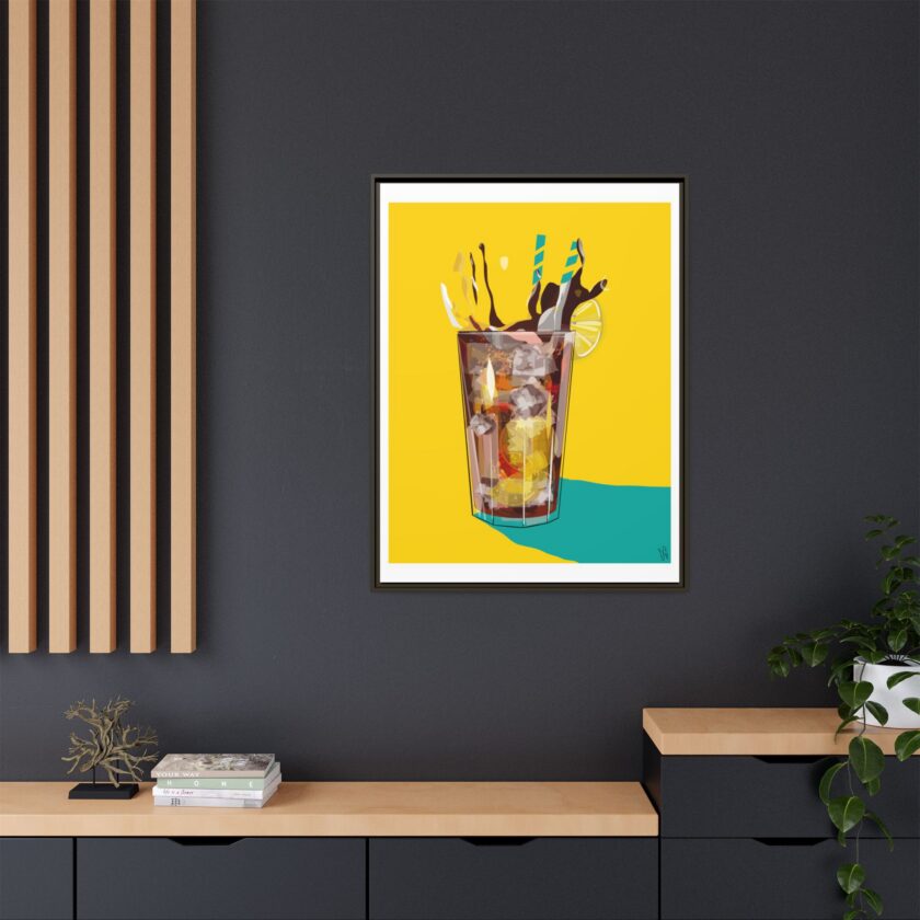 Splash Canvas, Framed - Image 56