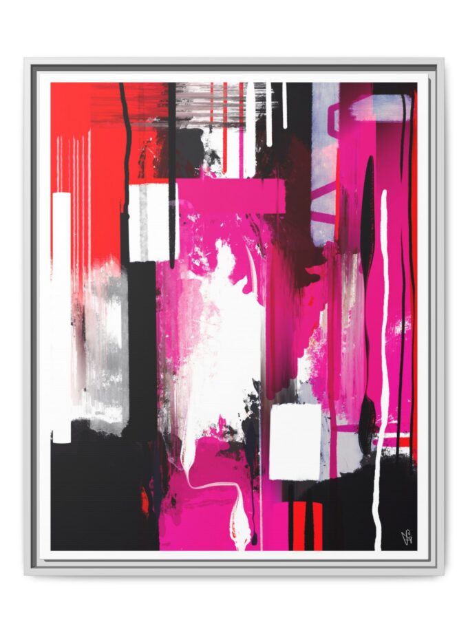 End Of Grieving Canvas, Framed