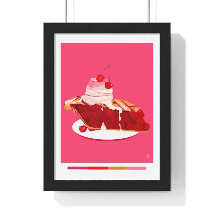 Cherry Pie Poster, Framed - Image 13