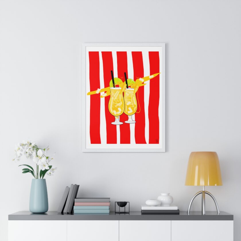 Pina Colada Poster, Framed - Image 11
